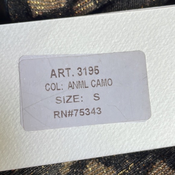 "Love is"   Black / Camo Dress, Size Small - Picture 15 of 15